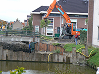 Bodemsanering en aanleg brug Jogtlaan, Valkenburg